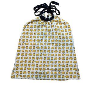 Toddler Girls Elephant Halter Cotton Dress j. junaid jamshed 4-5 YR Yellow Shift